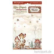 Artikelbild des Artikels “Stamperia Reispapier Selection - Gear up for Christmas Backgrounds, A6 “