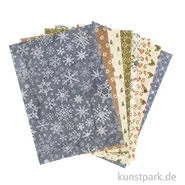 Artikelbild des Artikels “Stamperia Reispapier Selection - Silent Night Backgrounds, A6 “