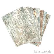 Artikelbild des Artikels “Stamperia Reispapier Selection - White Christmas Backgrounds, A6 “