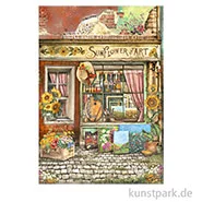 Artikelbild des Artikels “Stamperia Reispapier - Sunflower Art Shop, DIN A4 “