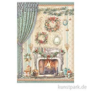 Artikelbild des Artikels “Stamperia Reispapier - The Nutcracker Chimney, DIN A4 “