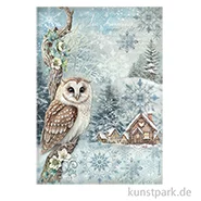 Artikelbild des Artikels “Stamperia Reispapier - The Owl's House Owl, DIN A4 “