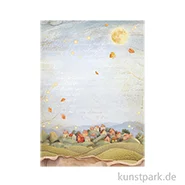Artikelbild des Artikels “Stamperia Reispapier - Whispering Woods Hills, DIN A4 “