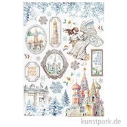 Artikelbild des Artikels “Stamperia Reispapier - Winter Tales Sastle, DIN A4 “