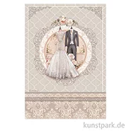 Artikelbild des Artikels “Stamperia Reispapier - You and Me Wedding Dress, DIN A4 “