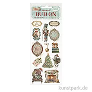 Artikelbild des Artikels “Stamperia Rub On Transferfolie - Alice in Christmas Soldiers “