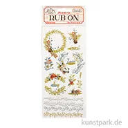 Artikelbild des Artikels “Stamperia Rub On Transferfolie - Create Happiness Christmas Garlands “