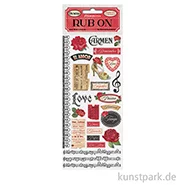 Artikelbild des Artikels “Stamperia Rub On Transferfolie - Desire “
