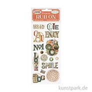 Artikelbild des Artikels “Stamperia Rub On Transferfolie - Furry Friends Writings “