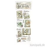 Artikelbild des Artikels “Stamperia Rub On Transferfolie - Herbarium Silvae Botanical Books “
