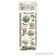 Artikelbild des Artikels “Stamperia Rub On Transferfolie - Herbarium Silvae Forest “