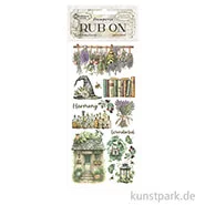 Artikelbild des Artikels “Stamperia Rub On Transferfolie - Herbarium Silvae Lavender “