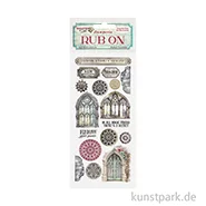 Artikelbild des Artikels “Stamperia Rub On Transferfolie - Master of Magic Gothic Windows “