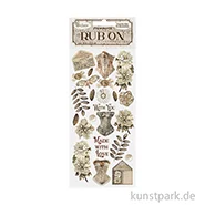 Artikelbild des Artikels “Stamperia Rub On Transferfolie - Old Lace Corsets “