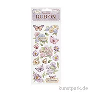 Artikelbild des Artikels “Stamperia Rub On Transferfolie - Quiet Days Hydrangea Butterfly “