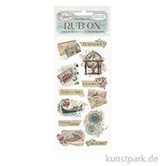 Artikelbild des Artikels “Stamperia Rub On Transferfolie - Venice City of Art Letters “