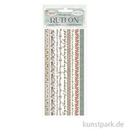 Artikelbild des Artikels “Stamperia Rub On Transferfolie - Venice City of Art Stripes “