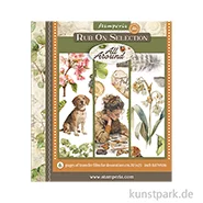 Artikelbild des Artikels “Stamperia Rub On Transferfolien - All Around, 6 Blatt, XL “