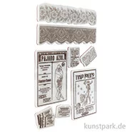 Artikelbild des Artikels “Stamperia Rubber Stamps - Desire Borders and Frame, 14 x 18 cm “
