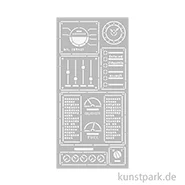 Artikelbild des Artikels “Stamperia Schablone - A New Beginning Control Panel, 12 x 25 cm “
