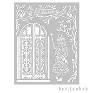 Artikelbild des Artikels “Stamperia Schablone - Alice Door, 20 x 25 cm “