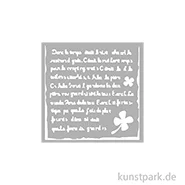 Artikelbild des Artikels “Stamperia Schablone - Art of Travelling Handmade Letter, 12 x 12 cm “