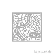 Artikelbild des Artikels “Stamperia Schablone - Art of Travelling Street Map, 12 x 12 cm “