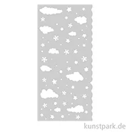 Artikelbild des Artikels “Stamperia Schablone - Candy Christmas Clouds, 12 x 25 cm “
