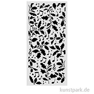 Artikelbild des Artikels “Stamperia Schablone - Christmas Holly and Leaves, 12 x 25 cm “