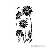Artikelbild des Artikels “Stamperia Schablone - Daisy Art Daisies, 12 x 25 cm “