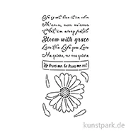 Artikelbild des Artikels “Stamperia Schablone - Daisy Art He Loves Me, 12 x 25 cm “