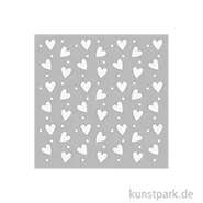 Artikelbild des Artikels “Stamperia Schablone - Family Heart Texture, 12 x 12 cm “