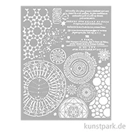 Artikelbild des Artikels “Stamperia Schablone - Fortune Macrocosm Patterns, 20 x 25 cm “