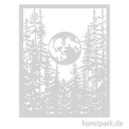 Artikelbild des Artikels “Stamperia Schablone - Herbarium Silvae Moon Forest, 20 x 25 cm “