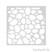 Artikelbild des Artikels “Stamperia Schablone - Hidden Grove Stone Pattern, 12 x 12 cm “