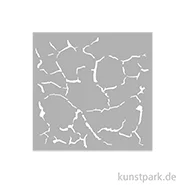 Artikelbild des Artikels “Stamperia Schablone - Silent Sea Crackle Pattern, 12 x 12 cm “