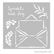 Artikelbild des Artikels “Stamperia Schablone - The Owl's House Letter, 12 x 12 cm “