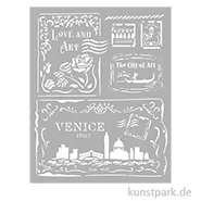 Artikelbild des Artikels “Stamperia Schablone - Venice City of Art Cards, 20 x 25 cm “