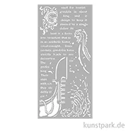 Artikelbild des Artikels “Stamperia Schablone - Venice City of Art Gondola, 12 x 25 cm “