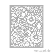 Artikelbild des Artikels “Stamperia Schablone - Voyages Fantastiques Gears Pattern, 20 x 25 cm “