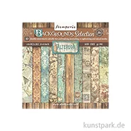 Artikelbild des Artikels “Stamperia Scrapbooking Pad - Alterego Backgrounds, 20,3 x 20,3 cm “