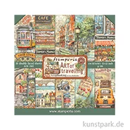 Artikelbild des Artikels “Stamperia Scrapbooking Pad - Art of Travelling, 30,5 x 30,5 cm “