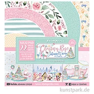 Artikelbild des Artikels “Stamperia Scrapbooking Pad - Christmas Rose, 30,5 x 30,5 cm “
