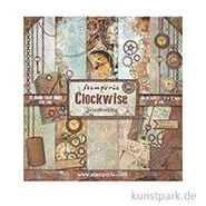 Artikelbild des Artikels “Stamperia Scrapbooking Pad - Clockwise, 30,5 x 30,5 cm, 10 Blatt “