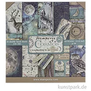 Artikelbild des Artikels “Stamperia Scrapbooking Pad - Cosmos, 30,5 x 30,5 cm, 10 Blatt “