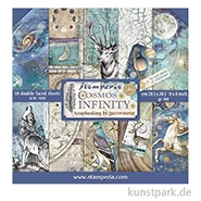 Artikelbild des Artikels “Stamperia Scrapbooking Pad - Cosmos Infinity 20,3 x 20,3 cm “