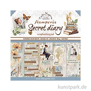 Artikelbild des Artikels “Stamperia Scrapbooking Pad - Create Happiness Secret Diary, 30,5 cm “