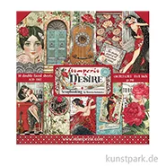 Artikelbild des Artikels “Stamperia Scrappapier - Desire Carmen 30,5 x 30,5 cm “