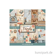 Artikelbild des Artikels “Stamperia Scrapbooking Pad - Family, 20,3 x 20,3 cm “