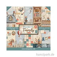 Artikelbild des Artikels “Stamperia Scrapbooking Pad - Family, 30,5 x 30,5 cm “